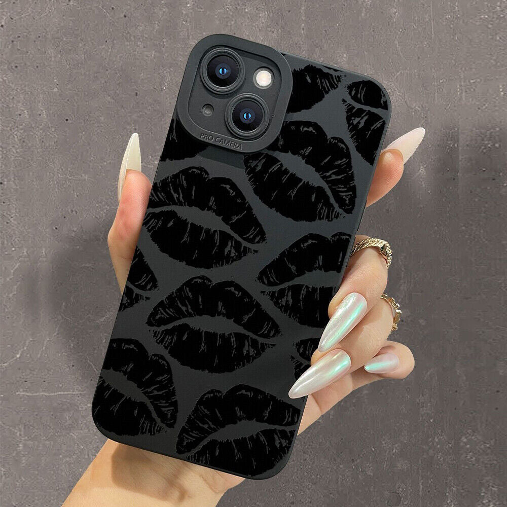 Cool Case for Iphone 16 17 Pro Max 15 14 13 12 Shockproof Silicone Matte Cover