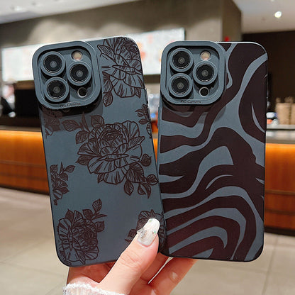 Cool Case for Iphone 16 17 Pro Max 15 14 13 12 Shockproof Silicone Matte Cover