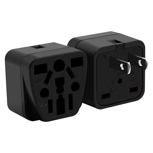 1PCS Universal German Russia AU UK Kr EU to US AC Power Socket America Plug US Travel Charger Japan Adapter Converter Type B 10A