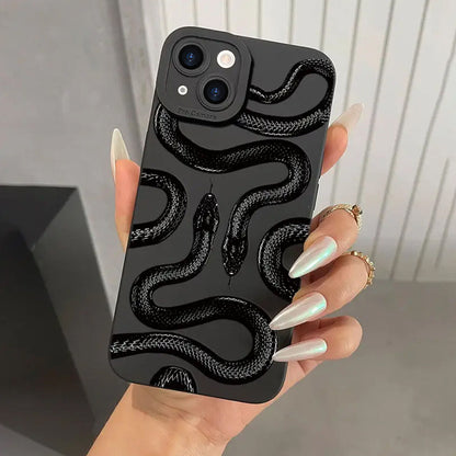 Cool Case for Iphone 16 17 Pro Max 15 14 13 12 Shockproof Silicone Matte Cover